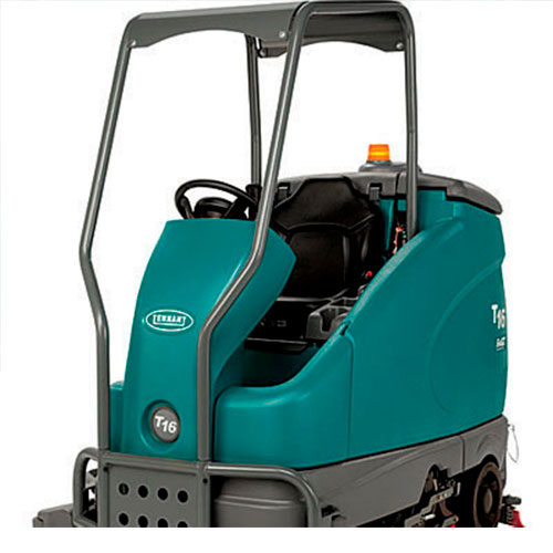 T16 Lavadora de operação a bordo e acionamento a bateria