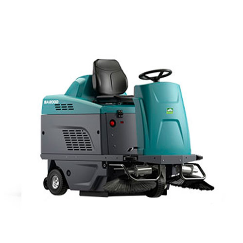 SA2000 Varredeira compacta a bateria de operação a bordo