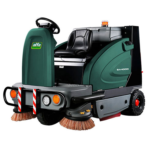 SA4000 Varredeira de piso de operação a bordo